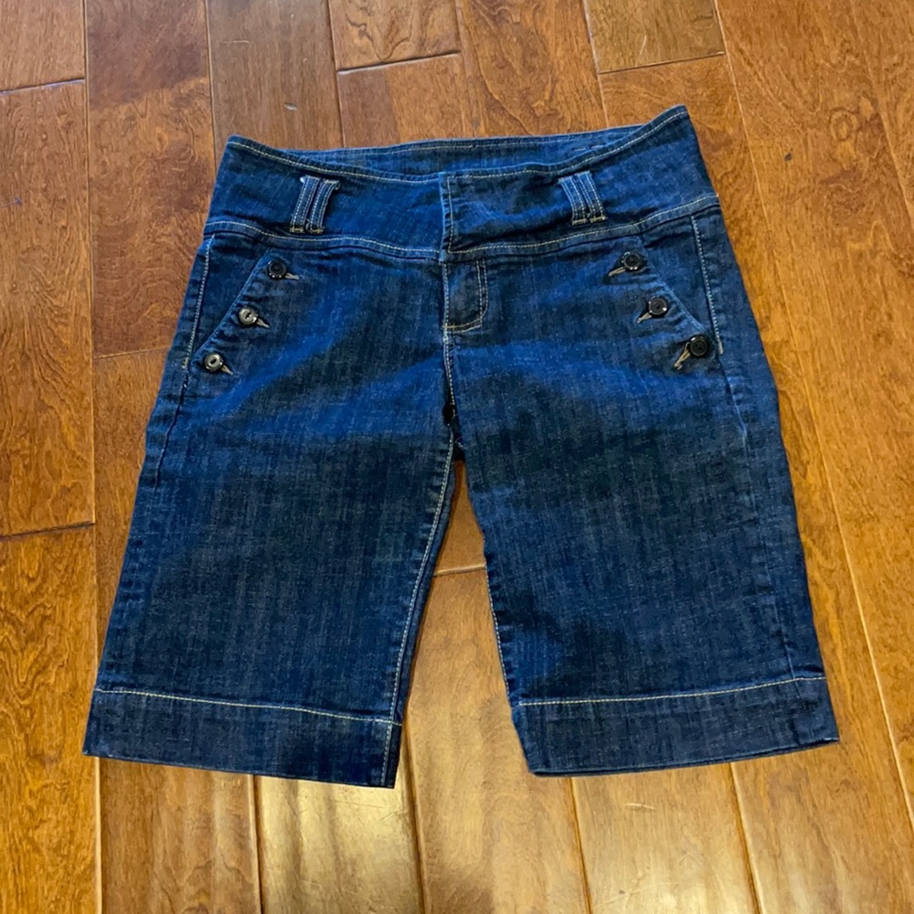 🔴- See Thru Soul Jean Shorts 32